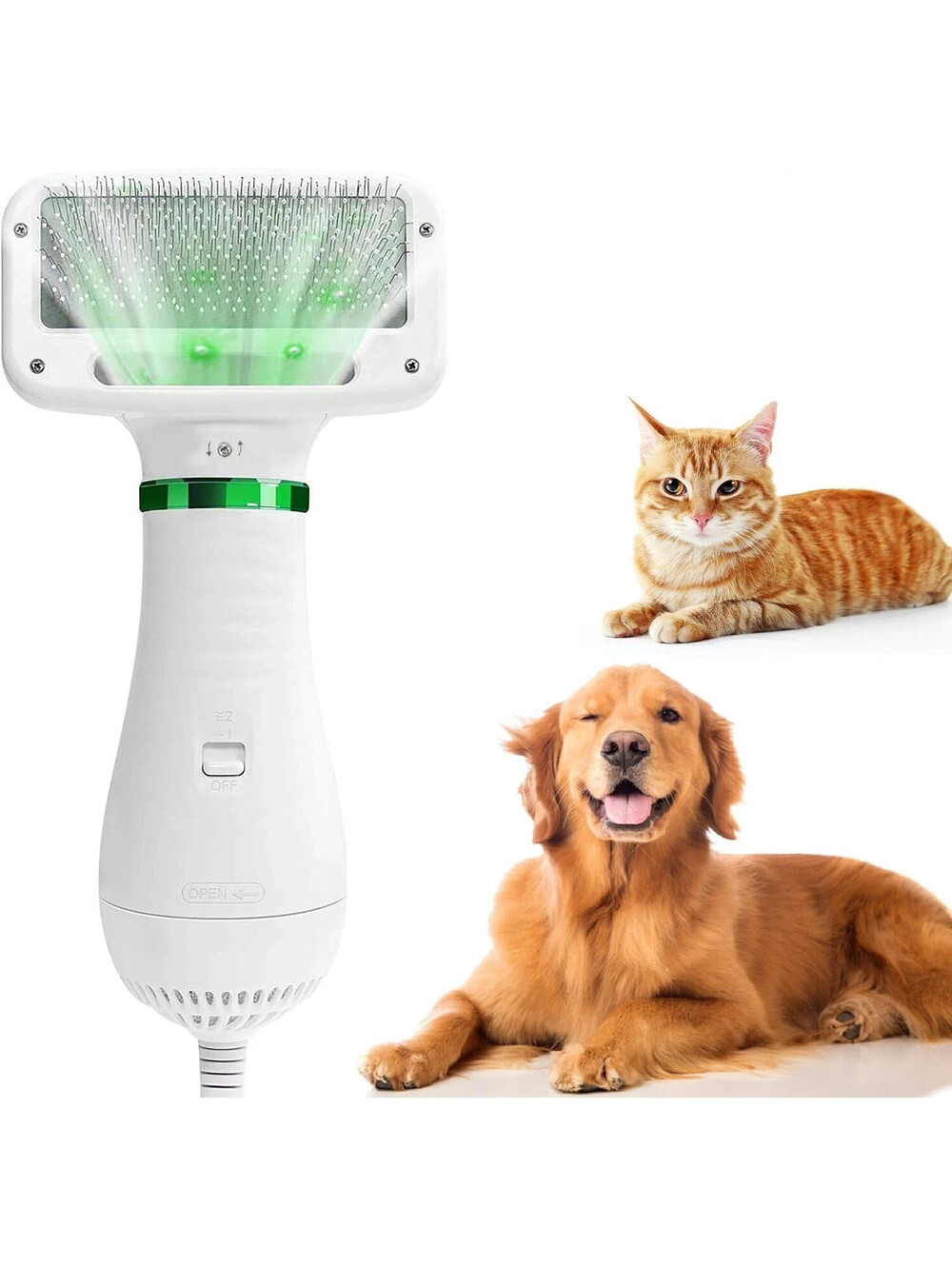 Pet Care Lot PetSafe Current Fountain 2-in-1 Grooming Dryer Cord Protector